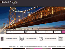 Tablet Screenshot of hotel-suite.com
